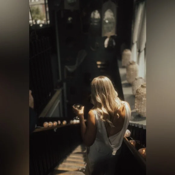 Meshki White Maxi Dress - Picture 14 of 16